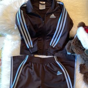 Adidas Kids Three-Stripes Track 2 pc Suit